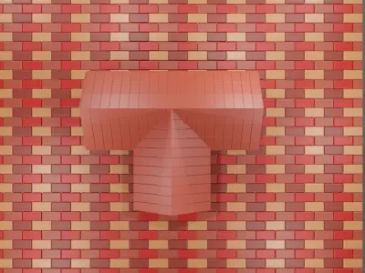 house model Low-poly 3D model