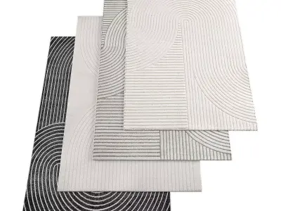 Rug611 Low-poly 3D model