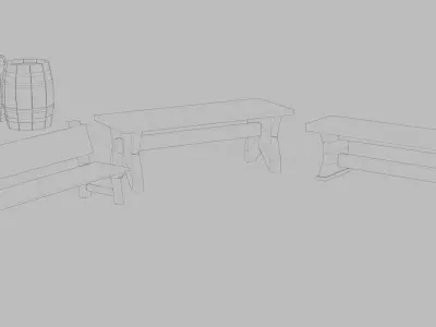 Medieval Pack Low-poly 3D model purchase