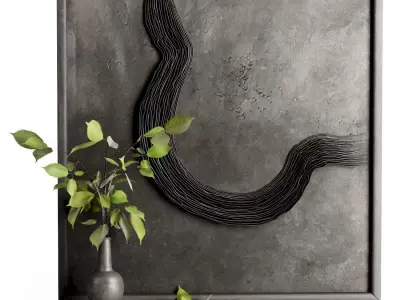 Decorative set by Guillem Nadal  3D model