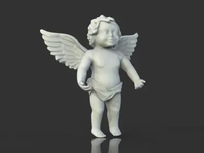 Angel Statue  Free 3D model
