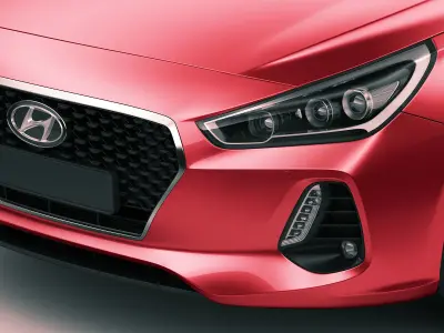 Hyundai i30 Tourer 2017  3D model