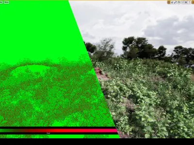 Realistic Grass Pack 02 - Unreal Engine 4  Low-poly 3D model