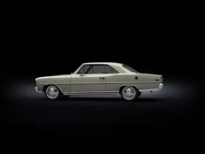 CHEVROLET NOVA SS 1966 3D MODEL 3D model