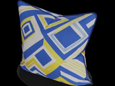 Home decorations Decorative Pillow Set 3D model
