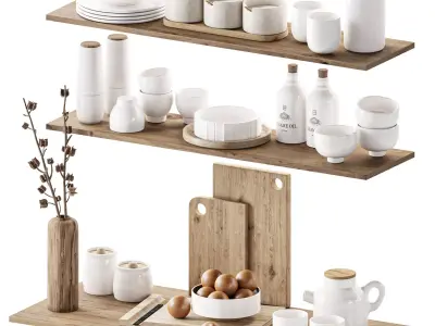 kitchen accessories058 3D model