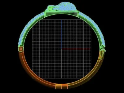 tiger gloves 3D print model