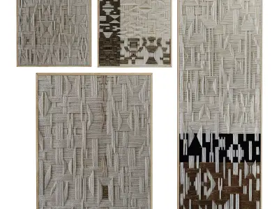 Anita Meades Low-poly 3D model