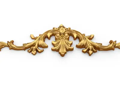 Classic decor ornament 21 3D print model