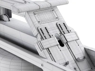 STIL-FIT Rowing Machine PRO 3D model