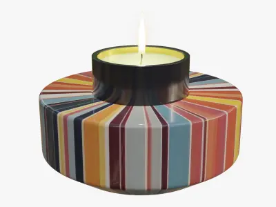 Candle Collection 3D model