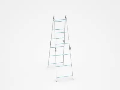 Double Sided Step Ladder 3D model