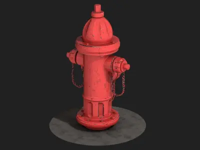 Urban Hydrant 3D model