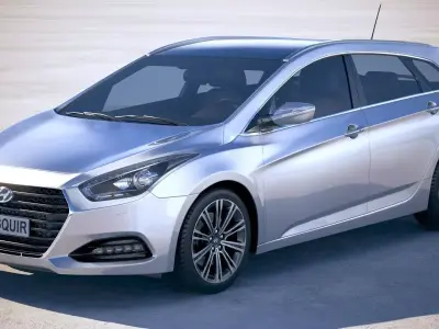 Hyundai i40 2018 Tourer 3D model