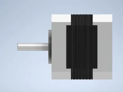 Nema 17 Stepper Motor 3D print model