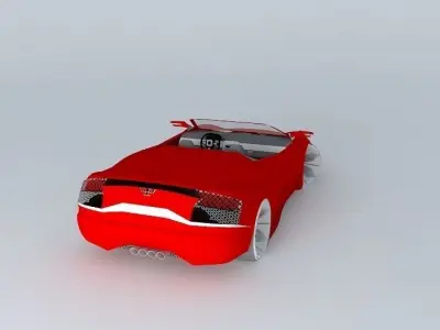 Raveloce audi sports car Free 3D model