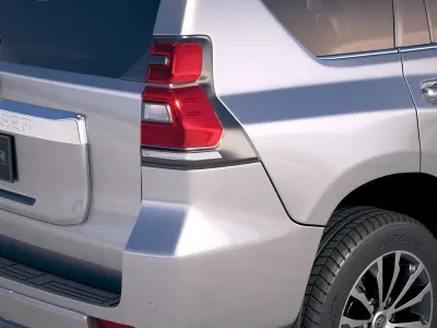 Toyota Land Cruiser 2018 3D model