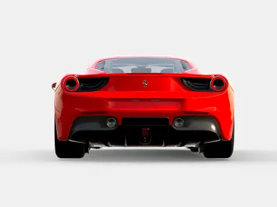 Ferrari 488 GTB 3D model