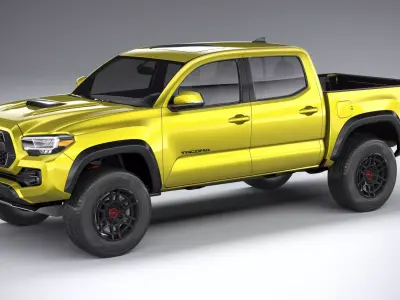 Toyota Tacoma TRD PRO 2022 3D model