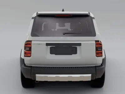 Toyota Land Cruiser Prado 2024 3D model