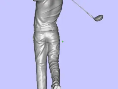 GOLFER MOMENTO 3D print model