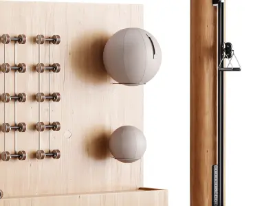 Gym equipment 01 3D model