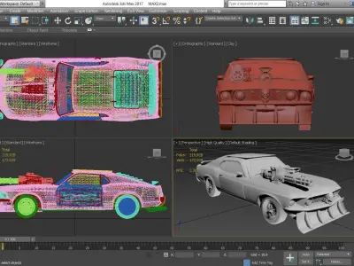 Car 01 3D model