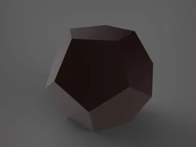 Dodecahedron  3D print model