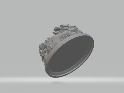 Chinese Furnace Cover 3D print model