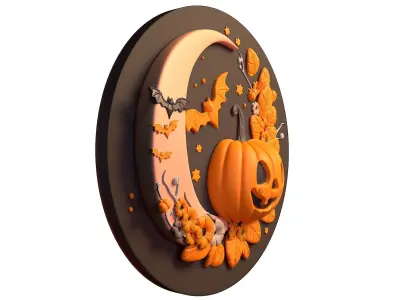Halloween decorations 3D print model