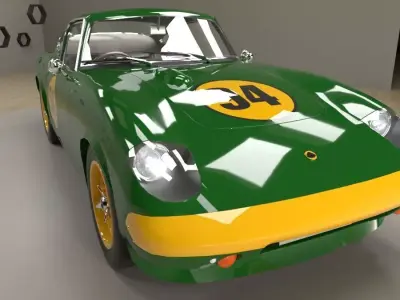 Lotus Elan 1964 Shapecraft 3D model