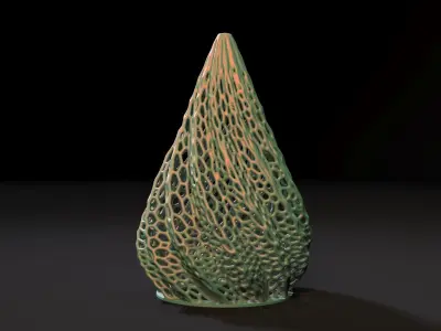 Christmas tree 3D print model shop