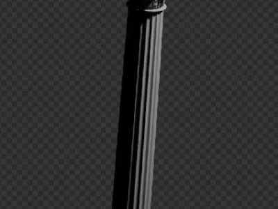 Columna decorativa Free 3D model