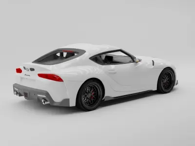 Toyota supra 2020 3D model