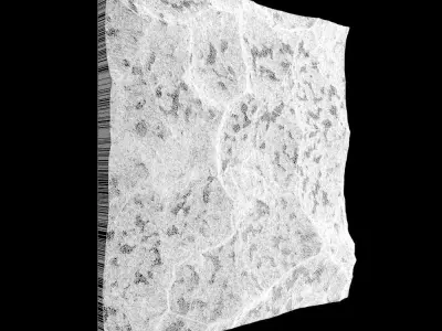 492-RockPanel rock texture 3D model