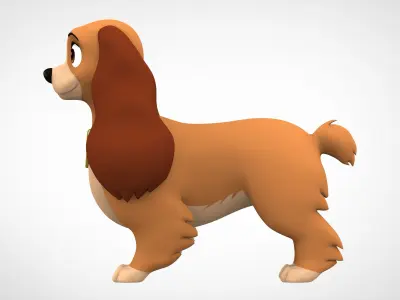 Beauty Lady 3D model