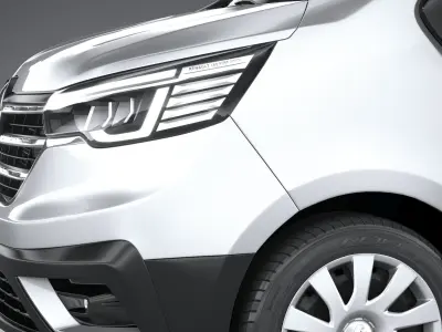 Renault Trafic Van L1H1 2021 3D model