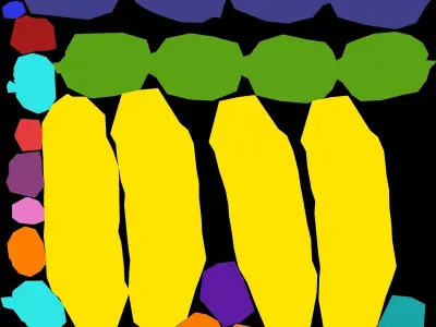 KING CROWN balloon Low-poly 3D model