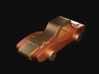 Toy 3D Car 3D print model