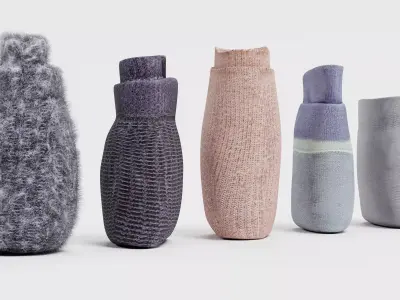 -Folded Socks Set- 3D model