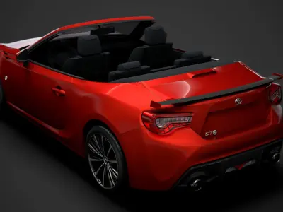 Toyota GT 86 Cabrio 2020 3D model