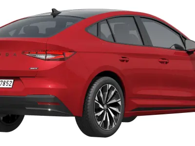 Skoda Enyaq Coupe Sportline 2025 3D model