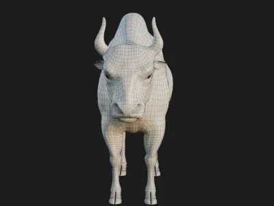 bison  3D model
