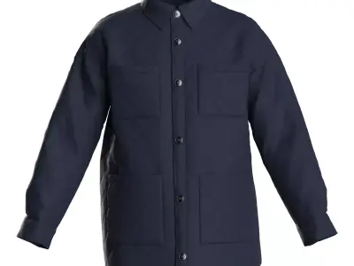  Male capitone jacket 3D model