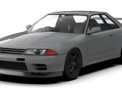 Nissan Skyline GTR R32 3D model