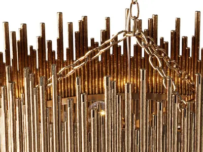 Gathered Glow Chandelier 3D model