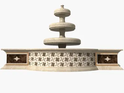 Fountain 05 3D model