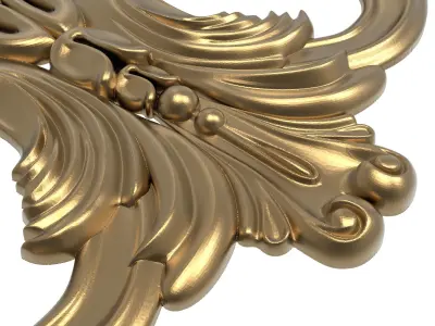  decorative pattern ready for 3D printing 3D model 296