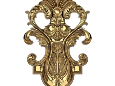  decorative pattern ready for 3D printing 3D model