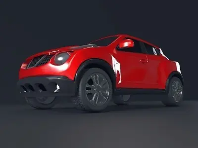 Nissan Juke 2011 restyled 3D model